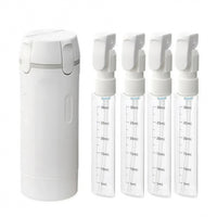 Mova 4-in-1 travel bottle set, White